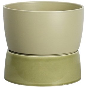 Ro Collection Two Tone Uretpotteskjuler H24 cm, Artichoke Green