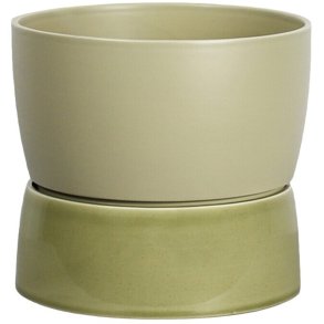 Ro Collection Two Tone Uretpotteskjuler H32 cm, Artichoke Green