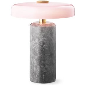Design By Us Trip Trådløs Bordlampe H21 cm, Silver/Rose