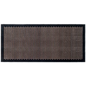 Tica Copenhagen Dot Gulvmåtte 90x200 cm, Sort/Sand