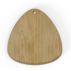 Risvig Design Pizza- og Tapasbræt 42x40 cm, Eg