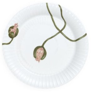 Kähler Hammershøi Poppy Tallerken 19 cm, Hvid