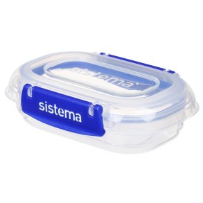 Sistema Klip It Plus Opbevaringsboks 180 ml, Blå