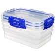 Plus Opbevaringsboks 3 stk. 2,2 L