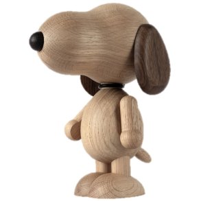 Boyhood Peanut x Snoopy H14 cm, Røgbejdset Eg