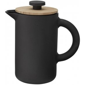 Stelton Theo Stempelkande 0,8 L, Sort