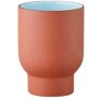 Terracotta/Blå