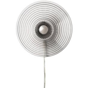 FDB Møbler U12 Slettehage Væglampe 20,8 cm, Aluminum