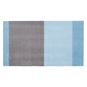 Tica Copenhagen Stripes Horizon Gulvmåtte 67x120 cm, Blå/steelgrey