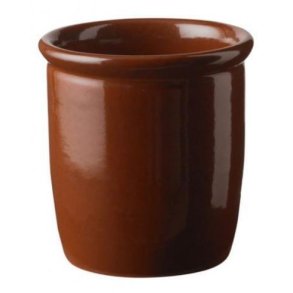 Knabstrup Keramik Syltekrukke 0,5 L, Brun