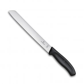 Victorinox Brødkniv 21 cm, Sort Fibrox