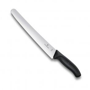 Victorinox Brødkniv 26 cm, sort Fibrox