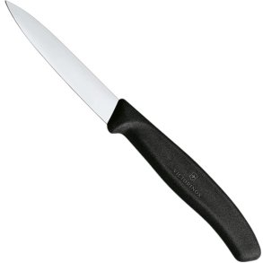 Victorinox Grøntsagskniv SwissClassic Spids 8 cm, Sort