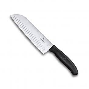 Victorinox Santoku Kniv Classic 17 cm, Sort Fibrox