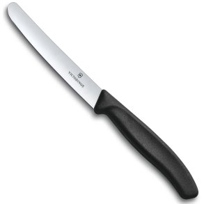 Victorinox Swiss Classic Tomat-/Pølsekniv 11 cm, Sort