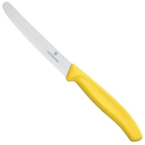 Victorinox Bordkniv/Tomatkniv SwissClassic 11 cm, Gul