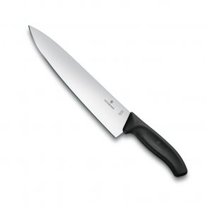 Victorinox Kokkekniv Chef Knife Lige Klinge 25 cm, Sort Fibrox