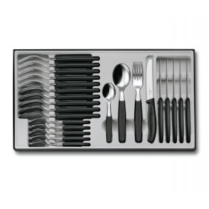 Victorinox Bestiksæt 24 Dele, Sort