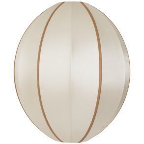 Oi Soi Oi Indochina Lampeskærm Oval Ø44 cm, Offwhite/Amber