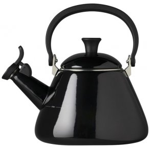Le Creuset Kone Kedel m. Fløjte 1,6 L, Sort