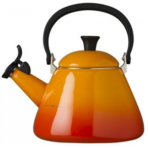 Le Creuset Kone Kedel m. Fløjte 1,6 L, Volcanic