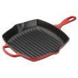 Støbejernsgrillpande 26 cm