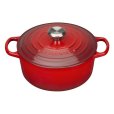 Rund Støbejernsgryde 24 cm/4,2 L
