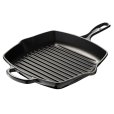 Støbejernsgrillpande 26 cm