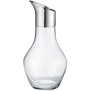 Georg Jensen Sky Vandkande 1,5 L, Glas/Stål
