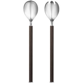 Georg Jensen Bernadotte Salatsæt, Træ/Stål