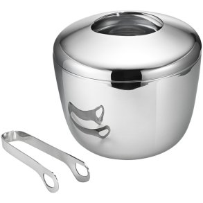Georg Jensen Sky Isspand & Tang 15 cm, Blankt Stål