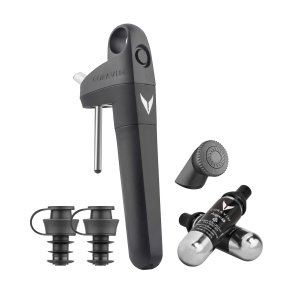 Coravin Pivot+ Vinbevaringssystem, Stål