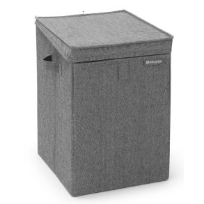 Brabantia Stabelbar Vasketøjsboks 35 L, Pepper Black