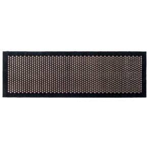 Tica Copenhagen Dot Smudsmåtte 67x200 cm, Sort/Sand