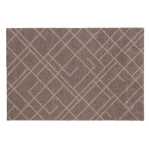 Tica Copenhagen Lines Gulvmåtte 60x90 cm, Sand/Beige