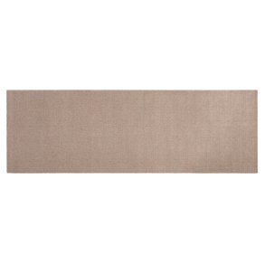 Tica Copenhagen Uni Color Smudsmåtte 67X200 cm, Ivory
