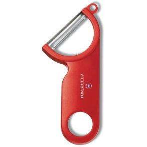 Victorinox Grøntsagsskræller, Rød Plast