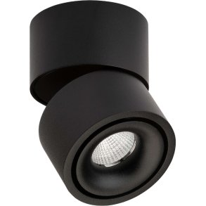 ANTIDARK Easy Mini W75 Spot m. Kabelhul LED Ø7,5 cm, Sort