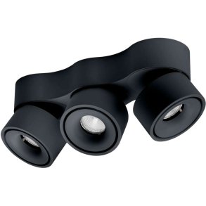 ANTIDARK Easy W3100 Spot m. Kabelhul LED 32,4 cm, Sort