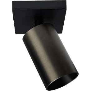 ANTIDARK SpotOn1 Spot 11 cm, Sort/Titanium