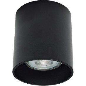 ANTIDARK Tube Spot Ø8 cm, Sort