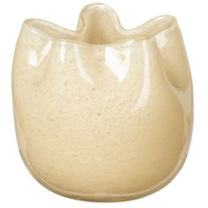 Broste Copenhagen Esther Vase/Lysestage H9,5 cm, Anise Flower Yellow