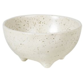 Broste Copenhagen Nordic Vanilla Skål Ø11 cm, Cream w. Grains