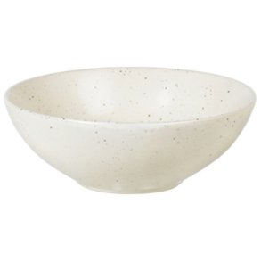 Broste Copenhagen Nordic Vanilla Skål Ø17 cm, Cream w. Grains