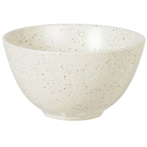 Broste Copenhagen Nordic Vanilla Skål Ø15 cm, Cream w. Grains