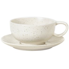 Broste Copenhagen Nordic Vanilla Kop m. Underkop 25 cl, Cream w. Grains