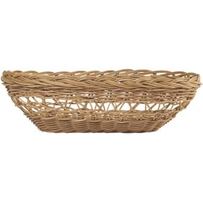 Broste Copenhagen Emmy Brødkurv 22x30 cm, Rattan