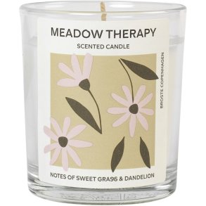 Broste Copenhagen Duftlys Ø7,4/H8,3 cm, Meadow Therapy