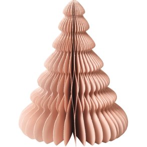 Broste Copenhagen Honeycomb Juletræ H15 cm, Dusty Pink