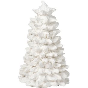 Broste Copenhagen Pulp Juletræ H16 cm, Hvid